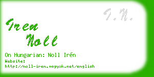 iren noll business card